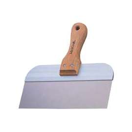 Vulcan Drywall Taping Knife, 12 In W X 3 In L, Stainless Steel Wood