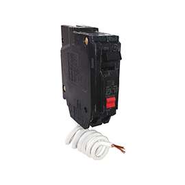GE Industrial Solutions THQL1120GFTP Thermal Magnetic Feeder Circuit Breaker, 120 V, Non-Interchangeable Trip