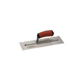 Marshalltown 776SD Trowel, 11 in L, 4-1/2 in W, Square Notch, 1/4 in W x 3/8 in D Notch