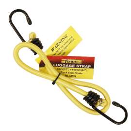 Forge Luggage Strap Luggage Strap 1/3"(8mm) x 24" with latex inner core and metal hooks