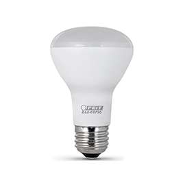 Feit Electric R20DM/10KLED/2 LED Lamp, 120 V, 7.5 W, Medium E26, R20 Lamp, Soft White Light