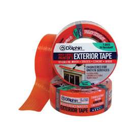 Blue Dolphin TP EXT R 0200 Rough Surface Exterior Tape, 54.6 yd L, 1.88 in W, Orange