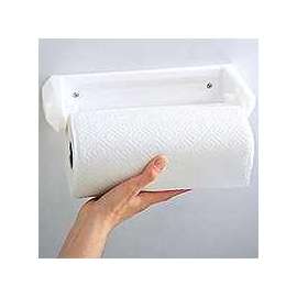Rubbermaid 2364RDWHT Paper Towel Holder, 14 in OAW, Plastic, White