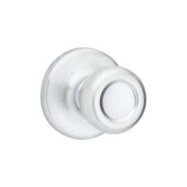 Kwikset 200T26DALRCSBX Door Knob, 2-1/4 in Strike, 1-3/8 to 1-3/4 in Thick Door, Satin Chrome