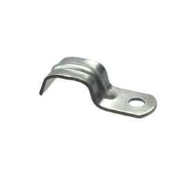 Halex 26214 Midget Strap, 1/4 in, Galvanized Steel