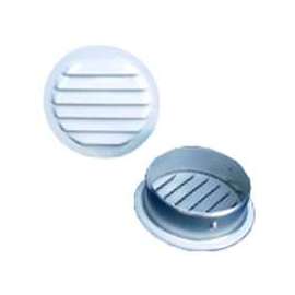 Maurice Franklin RLW-100 3 Screen Louver, Aluminum, White