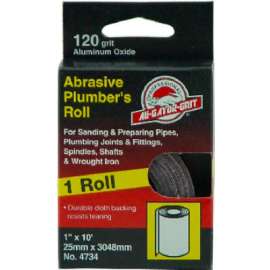 1"x10' 120G Sand Roll