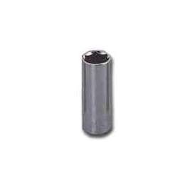 Vulcan Deep Socket, 3/8 In Drive, 3/4 In, 6 Point, Chrome Vanadium Steel, Chrome