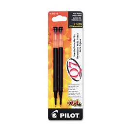 Refill for Retractable Gel Roller Ball Pen, Fine, Black Ink