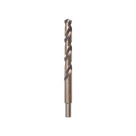 IRWIN 3016030 Jobber Drill Bit, Spiral Flute, 1-3/4 in L Flute, Reduced Shank, 15/32 in Dia x 1-1/8 in L Shank