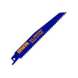 IRWIN 372156 Reciprocating Saw Blade, 6 TPI, Bi-Metal Cutting Edge