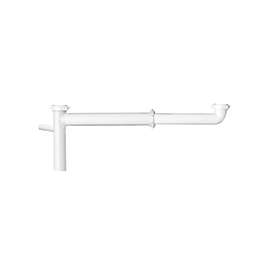 Plumb Pak PP919W End Waste Outlet, 1-1/2 in Slip Joint, White