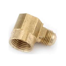 Anderson Metals 754050-0812 Tube Elbow, 1/2 in, 3/4 in, 90 deg