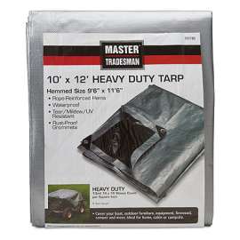 TG10x12 SLV/BLK Tarp