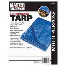 TG 6x8 BLU Poly Tarp