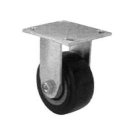 ProSource Heavy Duty Rigid Caster, 8 In Dia X 2 In W, 750 Lb, Polyurethane