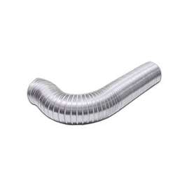 LAMBRO 308 Flexible Semi-Rigid Duct, 7 in, Aluminum