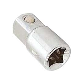 Vulcan Socket Adapter, 3/8 In Female X 1/2 In Male, Chrome Vanadium Steel, Chrome