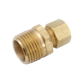 Anderson Metals 750068-0502 Connector, 5/16 in Compression, 1/8 in MPT