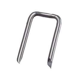 GB MS-175 Contractor Length, Recessed Head Cable Staple, 1-1/4 in L Leg, Metal, Box