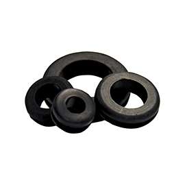 GB GHG-1538 Hole Grommet, Vinyl, Black