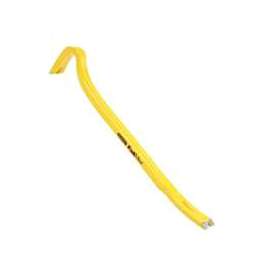 STANLEY 55-104 Wrecking Bar, 2 in Claw Blade Width 1, 1-3/4 in Claw Blade Width 2 Tip, Beveled/Slotted Tip