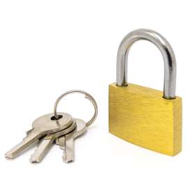 Dorlok Standard Shackle Brass Padlock 2" (50mm)