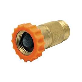 American Hardware RV-321C Water Pressure Regulator, 40 to 50 psi, 3/4 in ID, 3/4 in OD, Female x Male, Brass