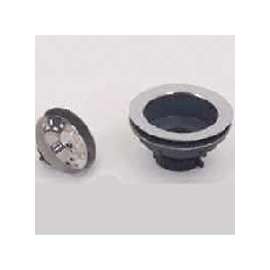Plumb Pak PP20208 Basket Strainer, Stainless Steel, Chrome