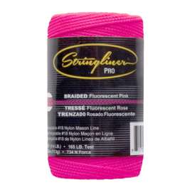 1/4# 250'PNK Braid Roll