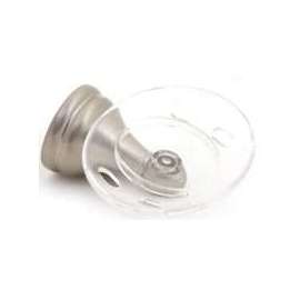 Boston Harbor Tooth Brush And Tumbler Holder, Concealed Screw Mount, Durable Zinc, Brushed Nickel