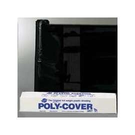 Warp's 4X3BB Waterproof Poly Film, 200 ft L, 3 ft W, 4 mil Thick, Black
