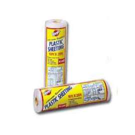 Warp's 4CH-350 Super Tough Poly Film, 50 ft L, 3 ft W, 4 mil Thick, Clear
