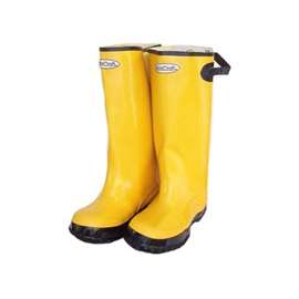 Diamondback Adjustable Cuff Waterproof Over Shoe Boot, 9 In, Unisex, Yellow