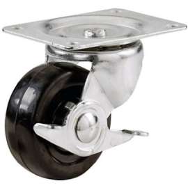2" Poly Swiv/WHL Caster