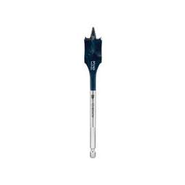 Bosch Daredevil DSB1010 Spade Drill Bit, 3 in L Flute, Hex Shank, 1/4 in Dia Shank