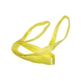 S-Line 20-EE2-9804X16 Lifting Sling, 16 ft L, 4 in W, 2-Ply, Polyester, Gray