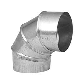 Imperial GV0281-C Stove Pipe Elbow, 3 in, Steel