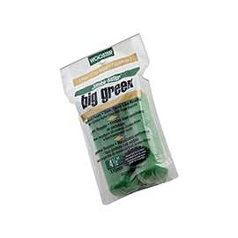 WOOSTER RR310-4 1/2 Paint Roller Cover, 3/8 in Thick Nap, Foam Cover, Lime Green