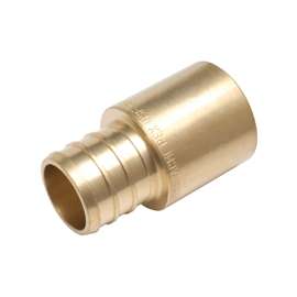 SharkBite UC608LFA Hose to Pipe Adapter, 3/4 in PEX Barb, 3/4 in Male Sweat