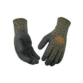 Frost Breaker 1788-L High-Dexterity Protective Gloves, L, Knit Wrist Cuff, Regular Thumb, Camouflage/Green, Acrylic