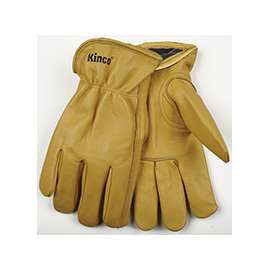 Heatkeep 98RL-L Driver Gloves, L, Cowhide Lining, Cowhide Leather, Gold