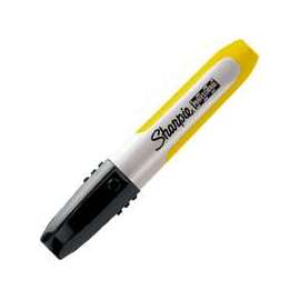 Sharpie Professional 2018329 Permanent Marker, Chisel Black Lead/Tip