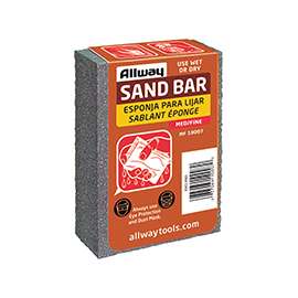 Allway Tools MF Sandbar, Aluminum Oxide