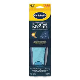 PlantarFasciitisAll Day Pain Relief Orthotics for Women, Women Size 6 to 10, Blue