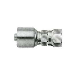 Gates MegaCrimp G251700810 Hose Coupling, 1/2 in Female Flare, Steel