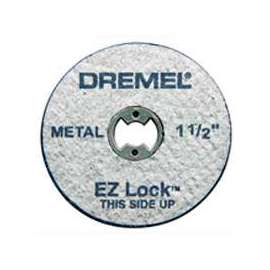 DREMEL EZ Lock EZ456 Cut-Off Wheel, 1-1/2 in Dia