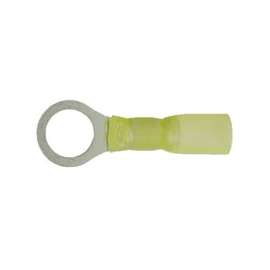 CALTERM 65726 Ring Terminal, 12 to 10 AWG, Yellow