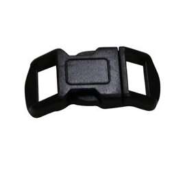 SecureLine PCBBL Paracord Bracelet Buckle, Plastic, Black