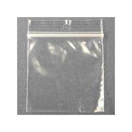 Centurion 1176 Reclosable Bag, Zipper Closure, Clear